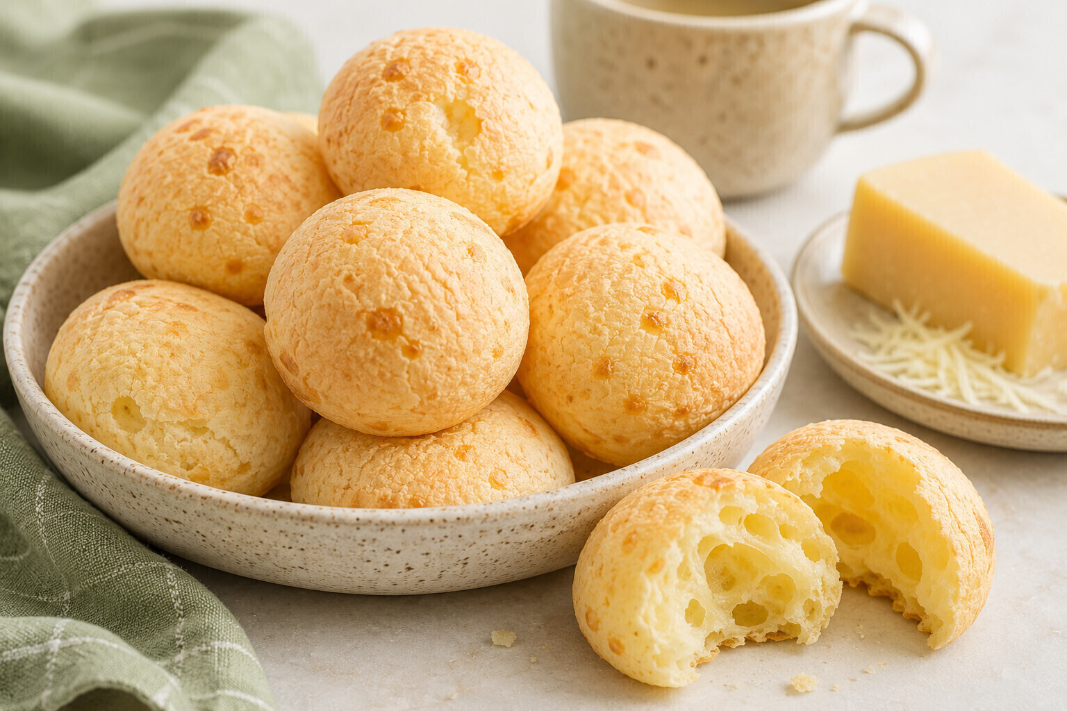 Photo of Chewy Pão de Queijo — brazilian cheese bread recipe recipe