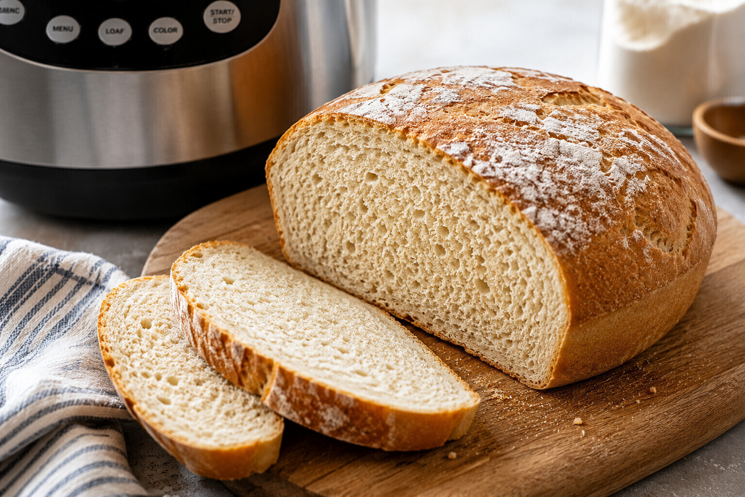 Photo of Gluten Free Bread Machine Recipe: Tender Rustic Loaf recipe