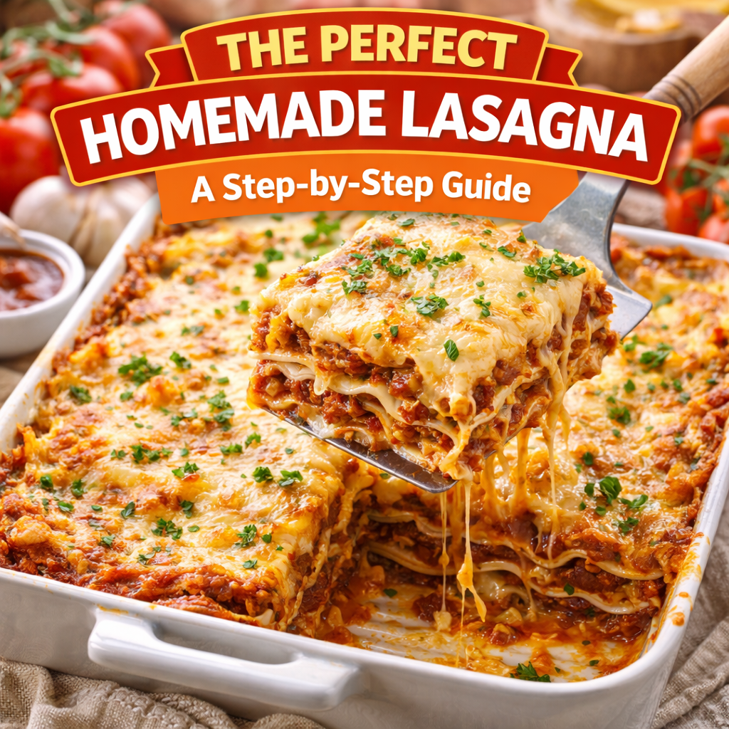 Photo of The Perfect Homemade Lasagna: A Step-by-Step Guide