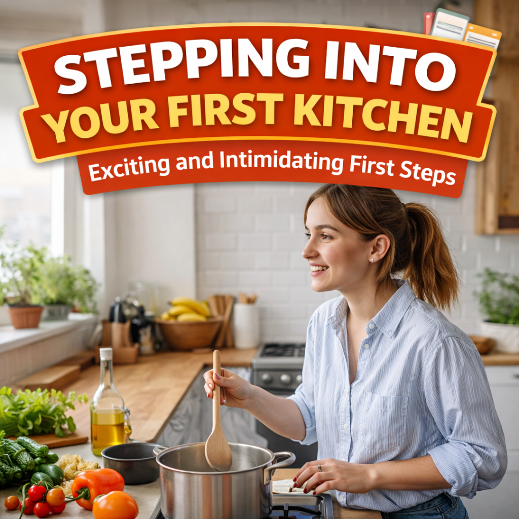 Photo of Stepping into your first kitchen can feel exciting and intim