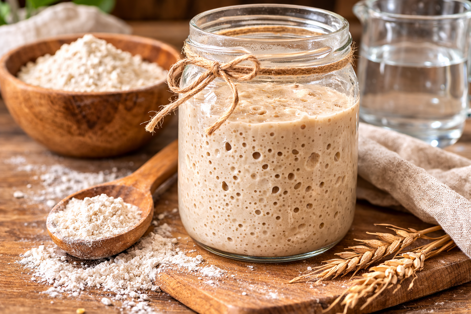 Photo of Simple Sourdough Starter Recipe from Scratch recipe