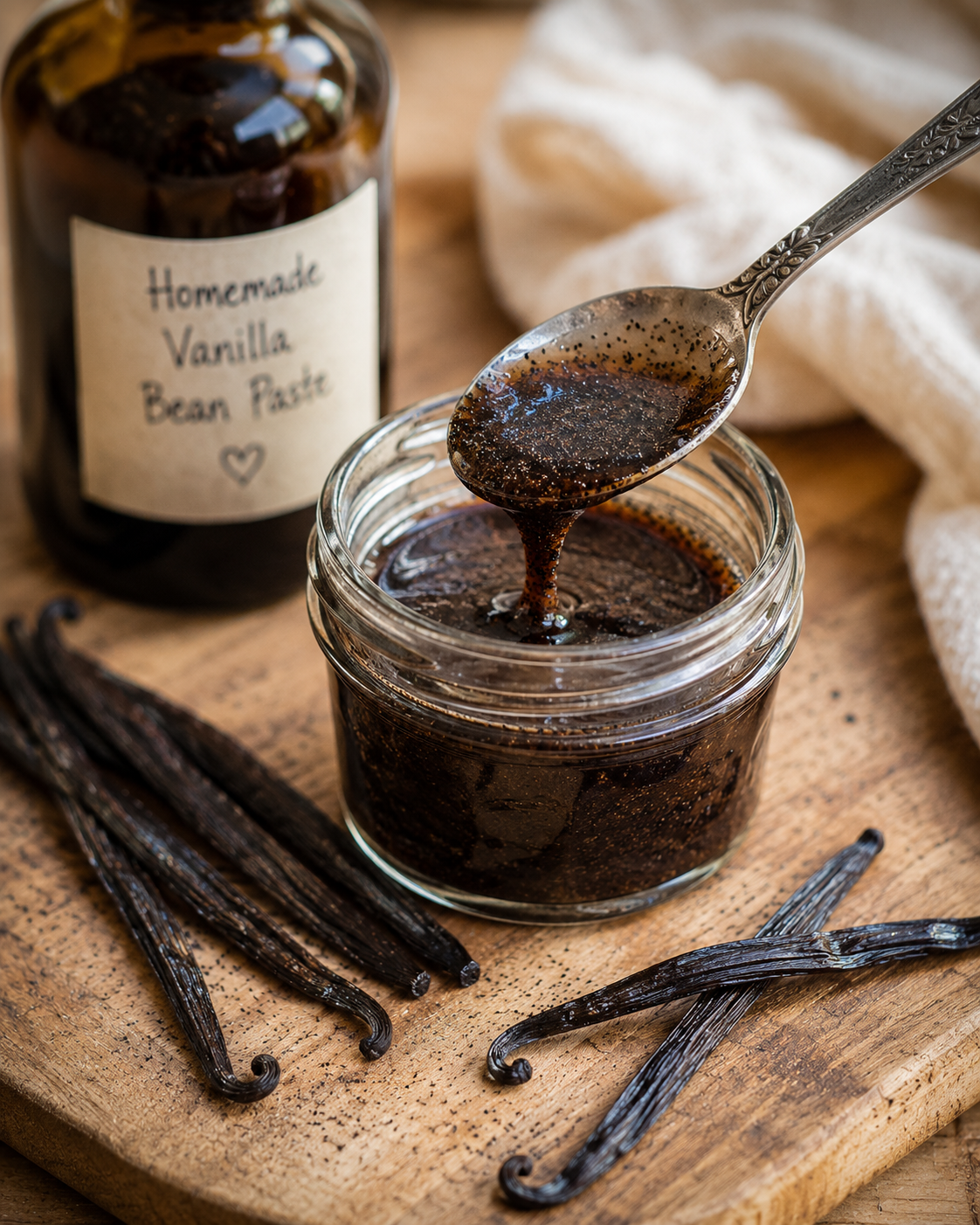 Photo of Homemade Vanilla Bean Paste Recipe recipe