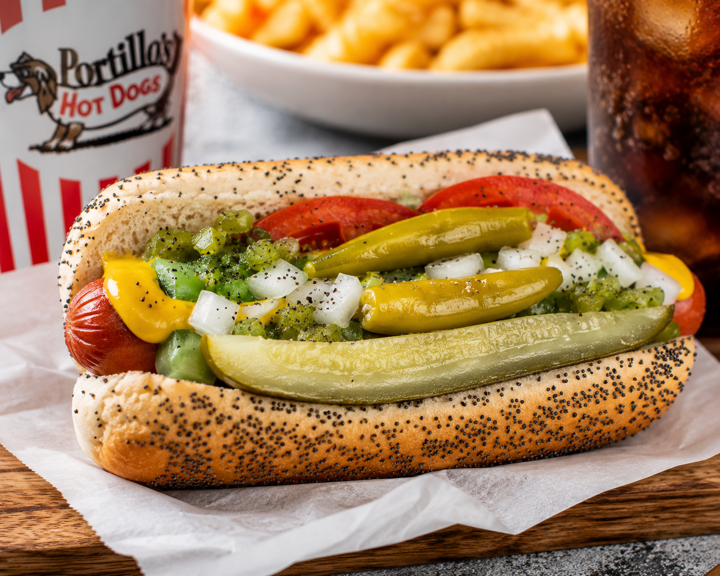 Photo of Classic Chicago Dog Recipe with Tangy Relish recipe