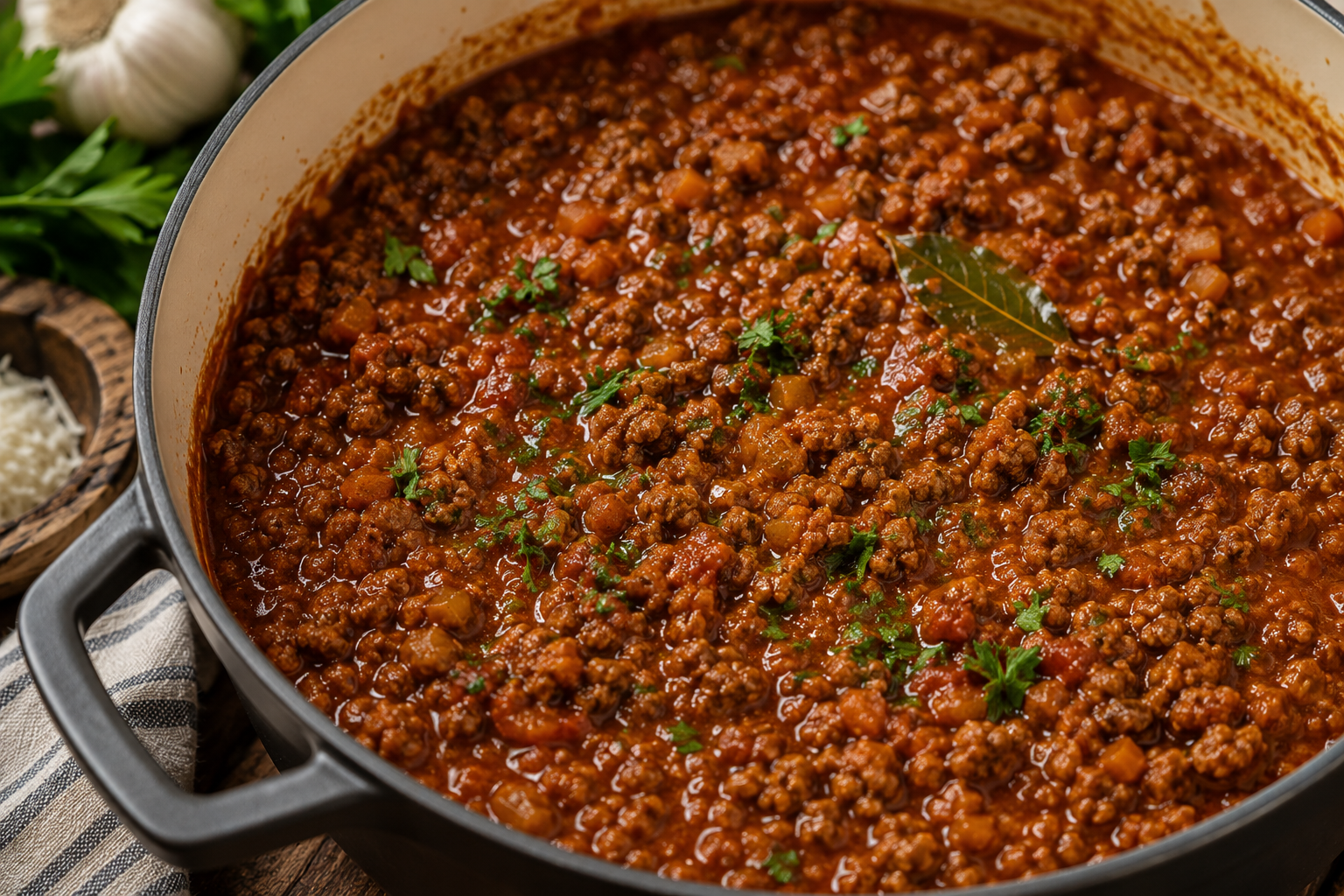 Photo of Rustic Bolognese-Style Meat Sauce recipe