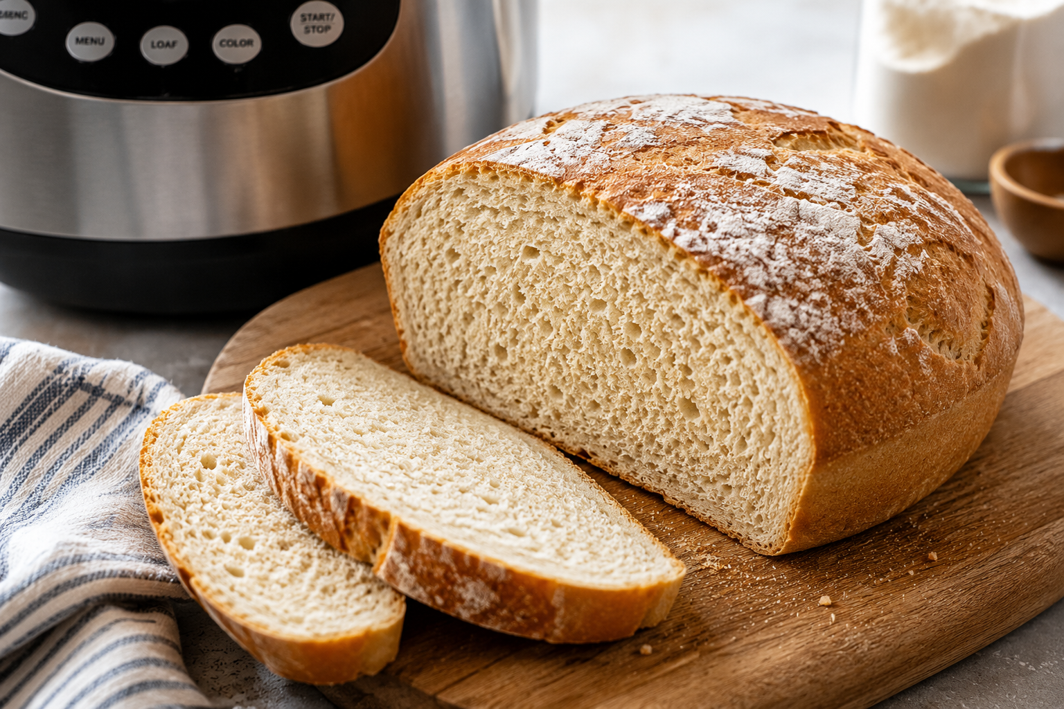 Photo of Gluten Free Bread Machine Recipe: Tender Rustic Loaf recipe