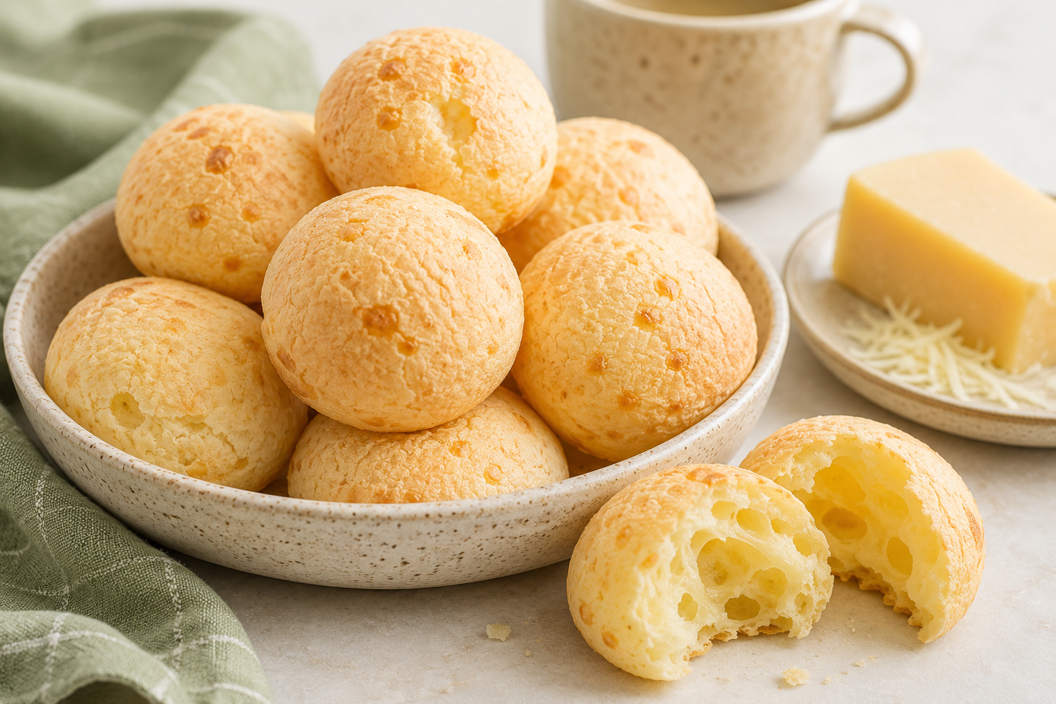 Photo of Chewy Pão de Queijo — brazilian cheese bread recipe recipe