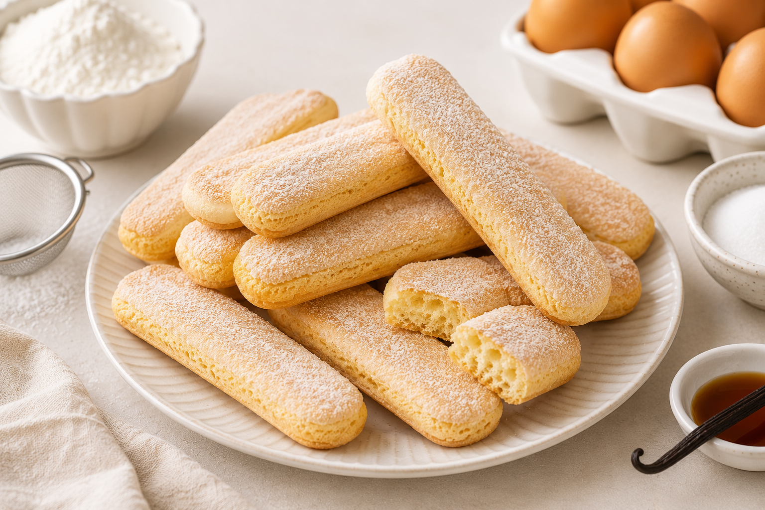 Photo of Classic Light and Crispy Lady Fingers recipe