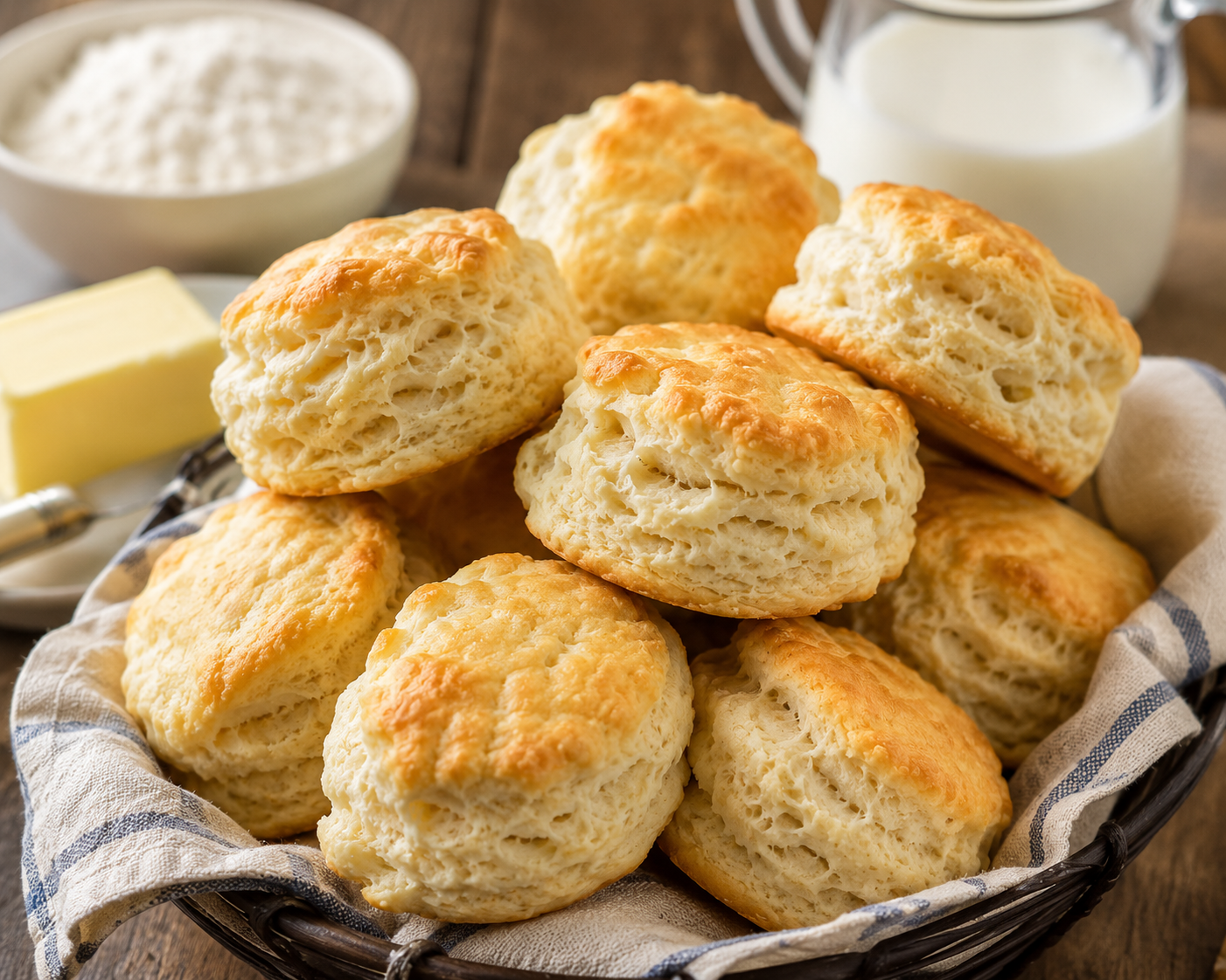 Photo of 3 Ingredient Biscuit Recipe — Flaky in 20 Minutes recipe