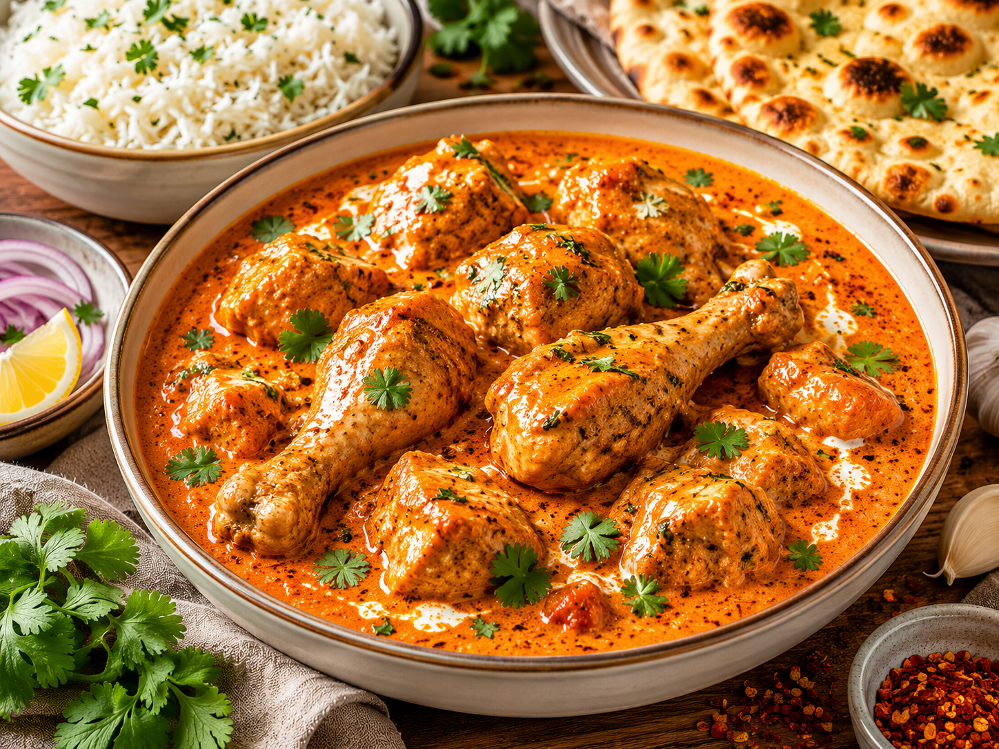 Photo of Creamy Murgh Curry with Tomato-Yogurt Sauce recipe