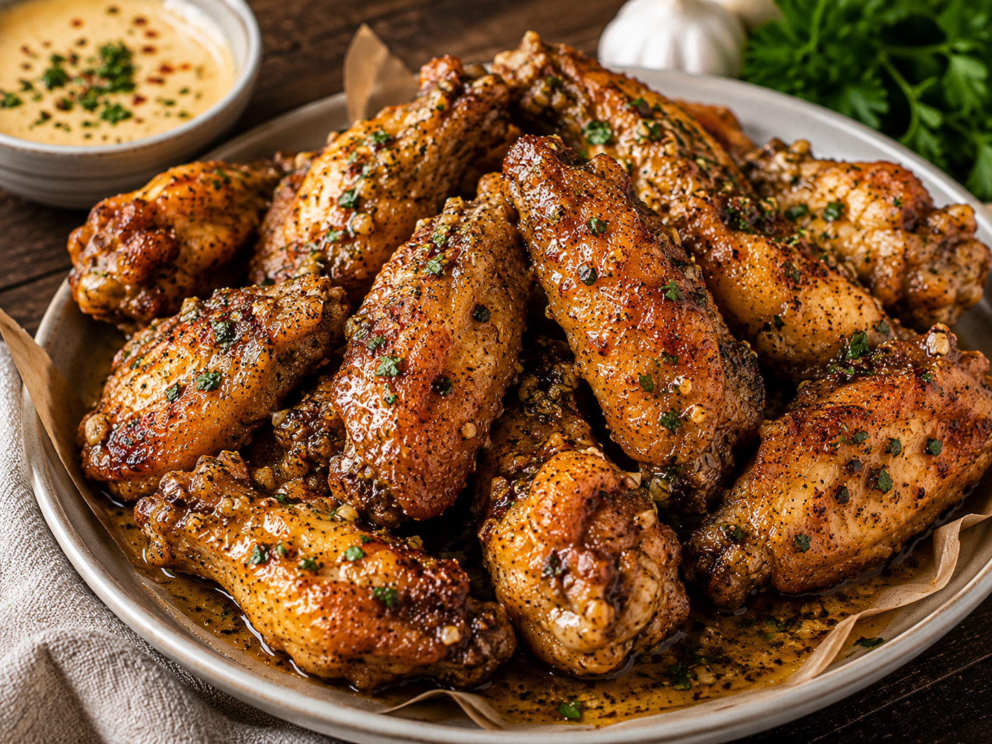 Photo of Cowboy Butter Chicken Wings Recipe — Crispy Garlic-Butter Wings recipe