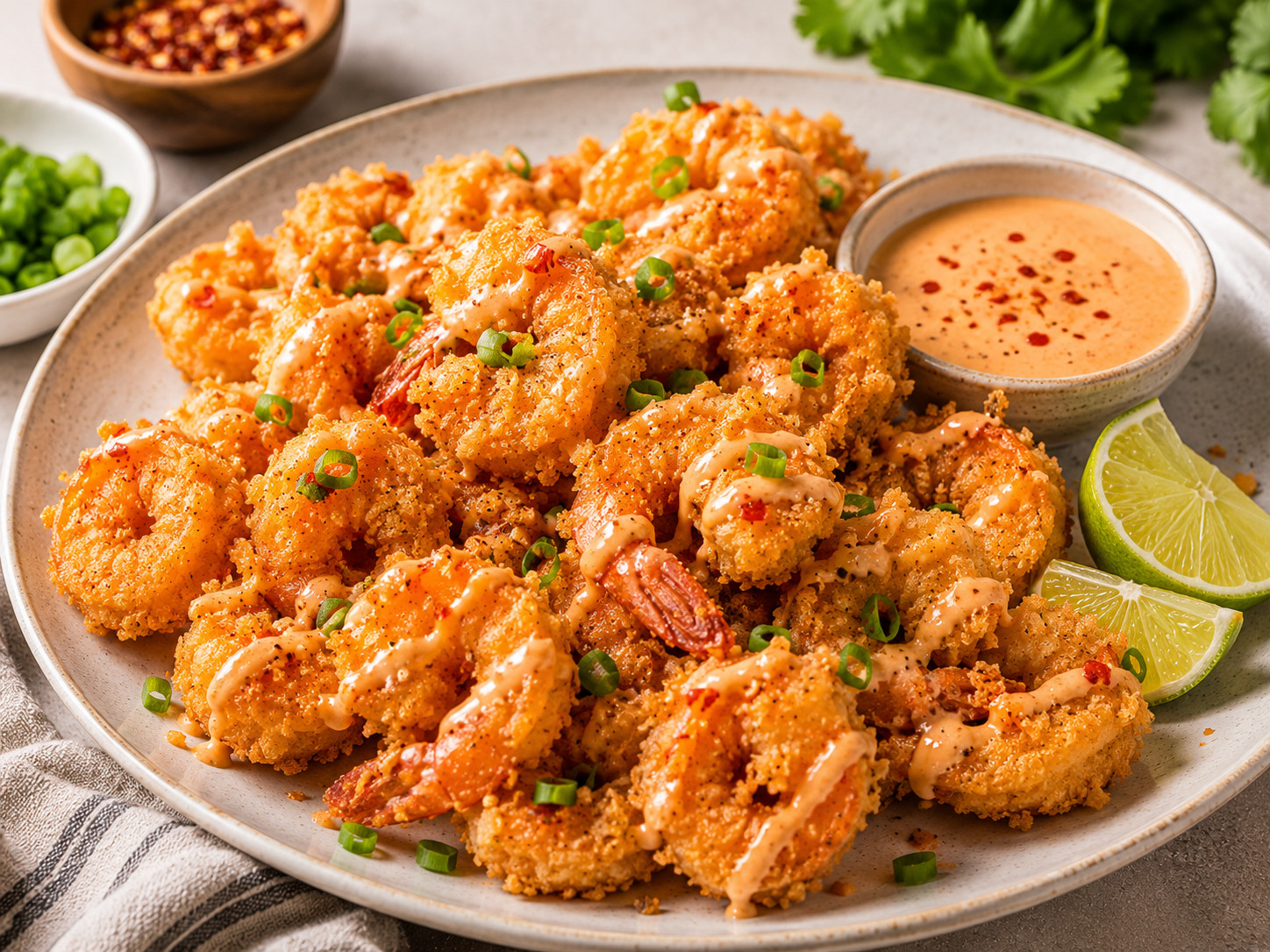 Photo of Crispy Panko Bang Bang Shrimp with Creamy Sweet-Spicy Sauce recipe