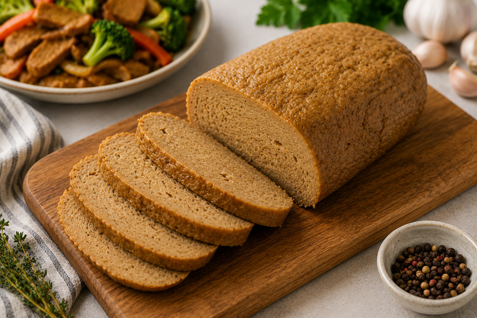 Photo of Tender Versatile Seitan — Simple Homemade Seitan Recipes recipe