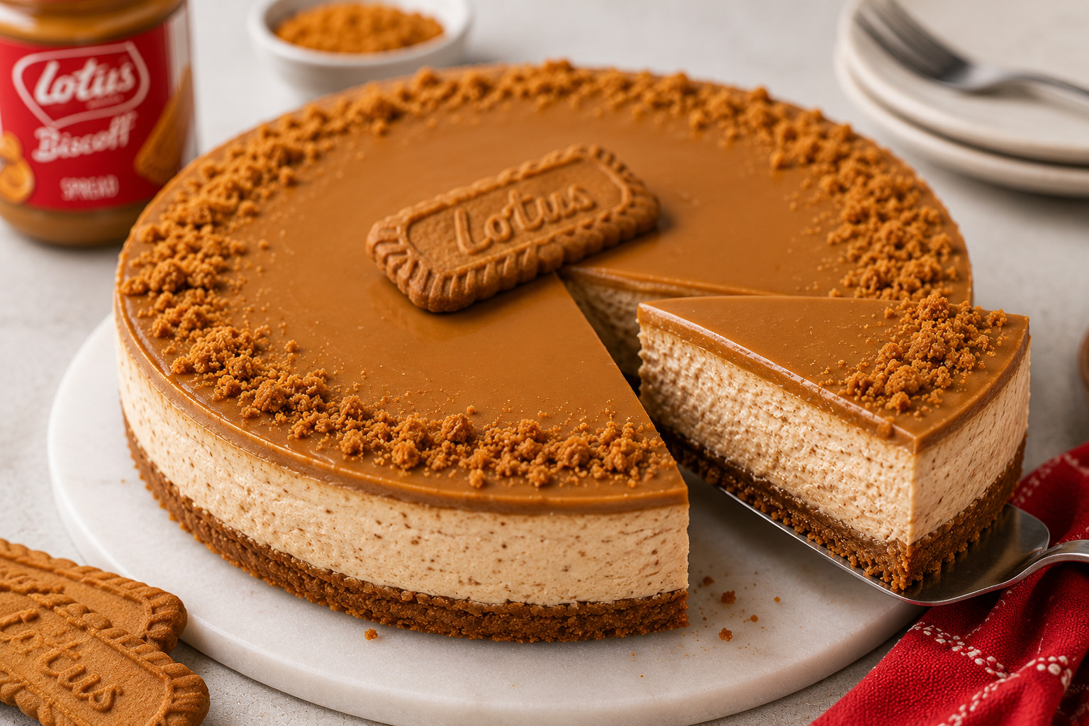 Photo of Velvety Biscoff Cheesecake recipe