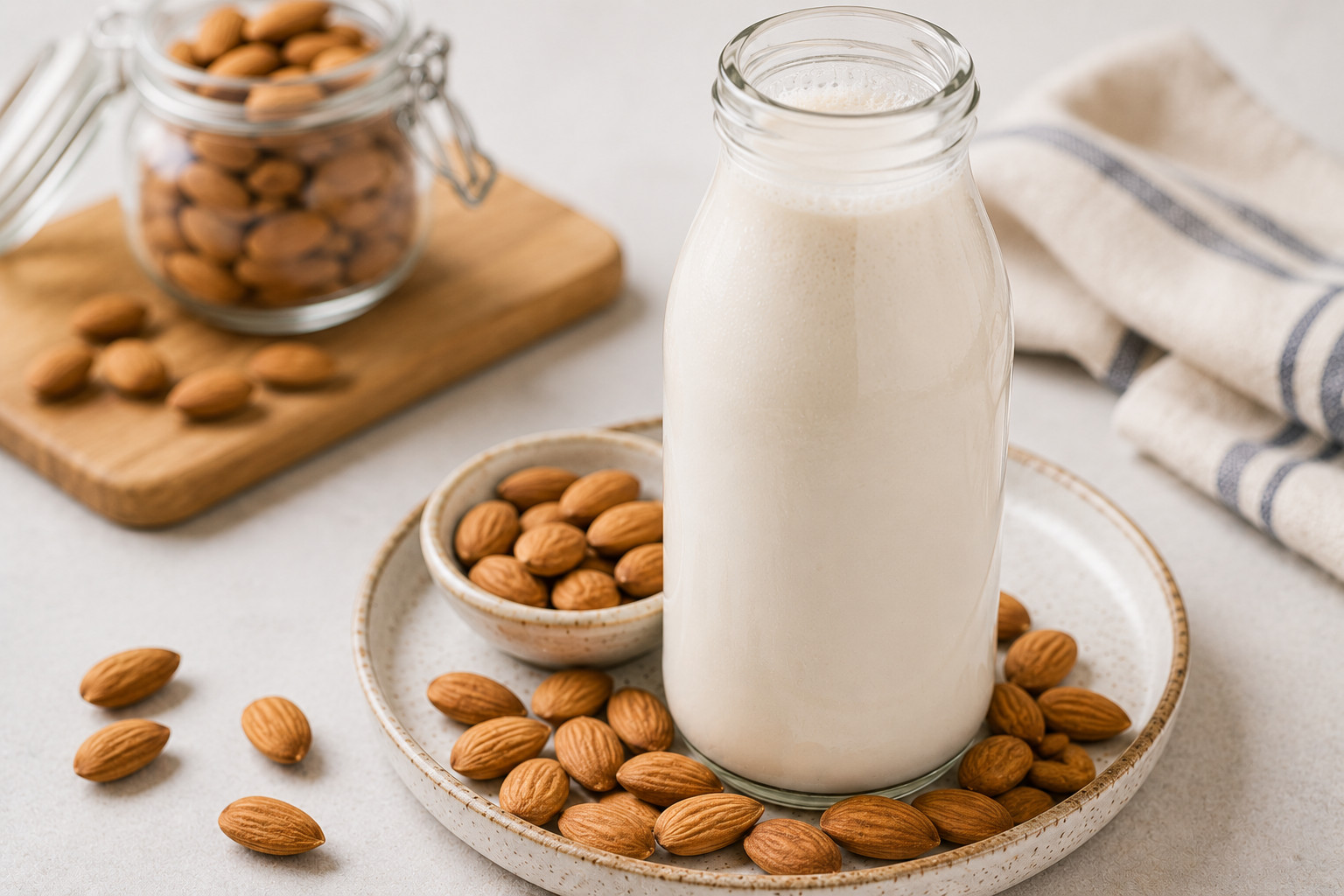 Photo of Creamy Almond Milk Recipe — Quick No-Strain Method recipe