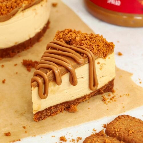 Biscoff Cheesecake {5 Ingredients!}