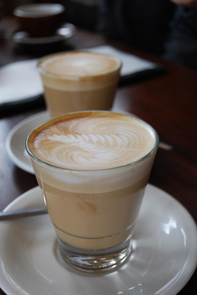 Caffe Latte - The Maling Room AUD3.30 + AUD0.50 for Bonsoy organic soymilk
